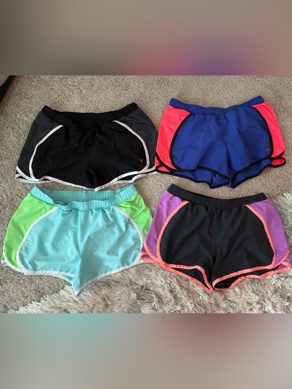 Women’s Running Shorts - 4 pair bundle